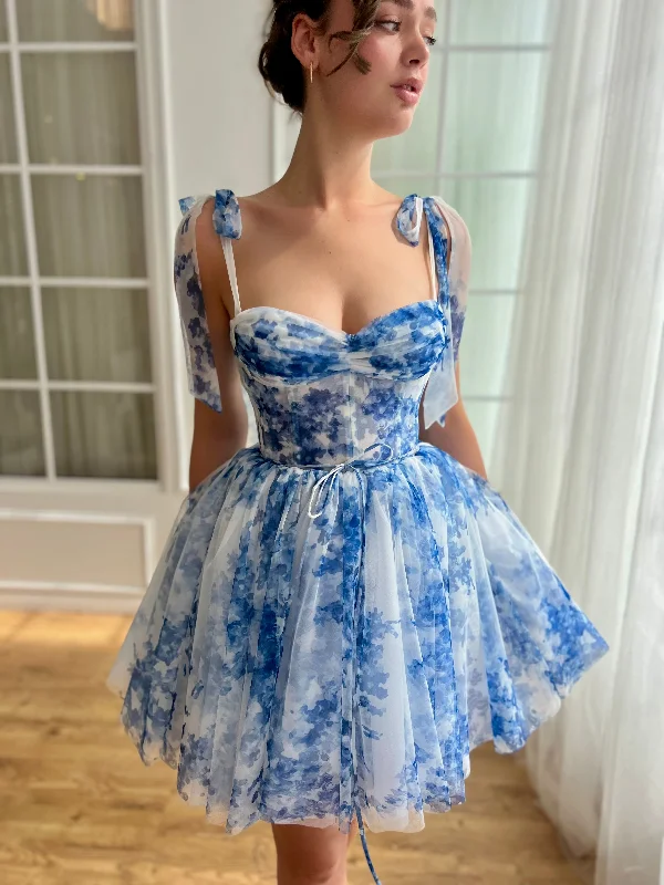 Mini dresses with cold - shoulder designs Indigo Sky Mini Dress
