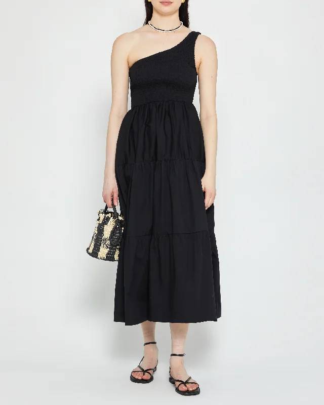 Midi dresses with tiered skirts for a bohemian festival look Milada Dress