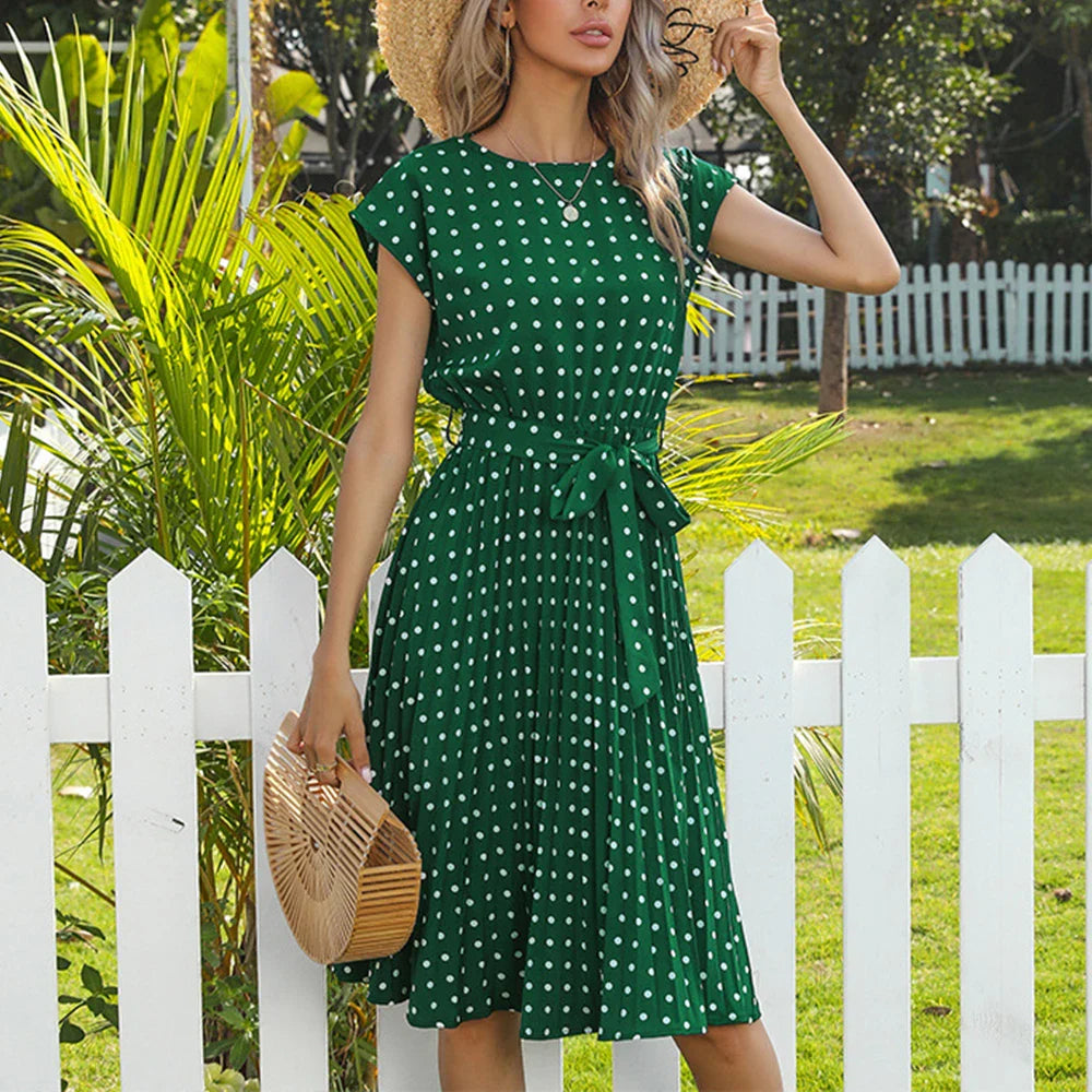 Midi dresses with ruched bodices for a feminine and fitted feel Long for Women 2024 Summer Vacation Pullover Beach Sun Female Korean Fashion Short Midi Dress