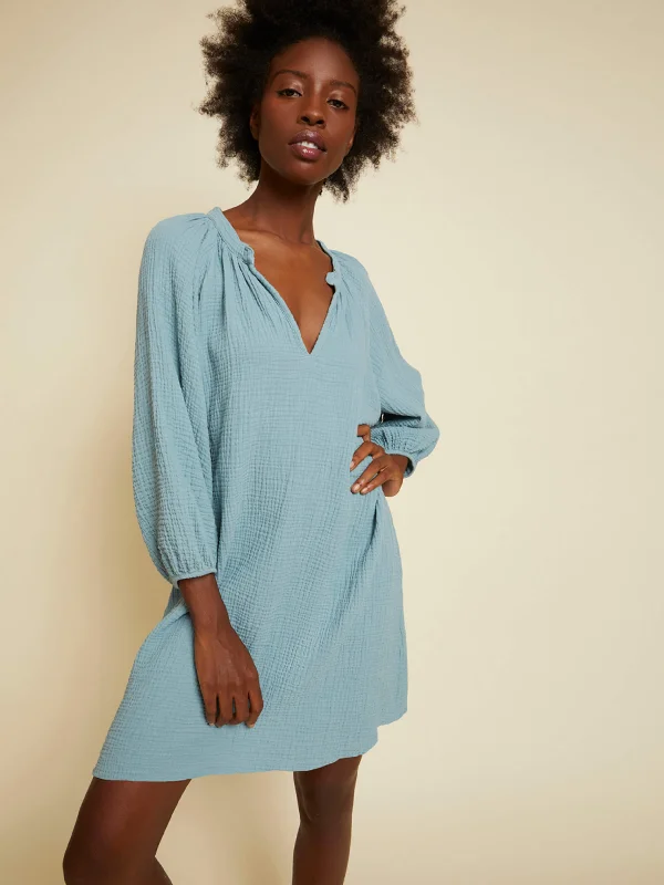 Mini dresses with abstract prints for an artistic look Nala Dress