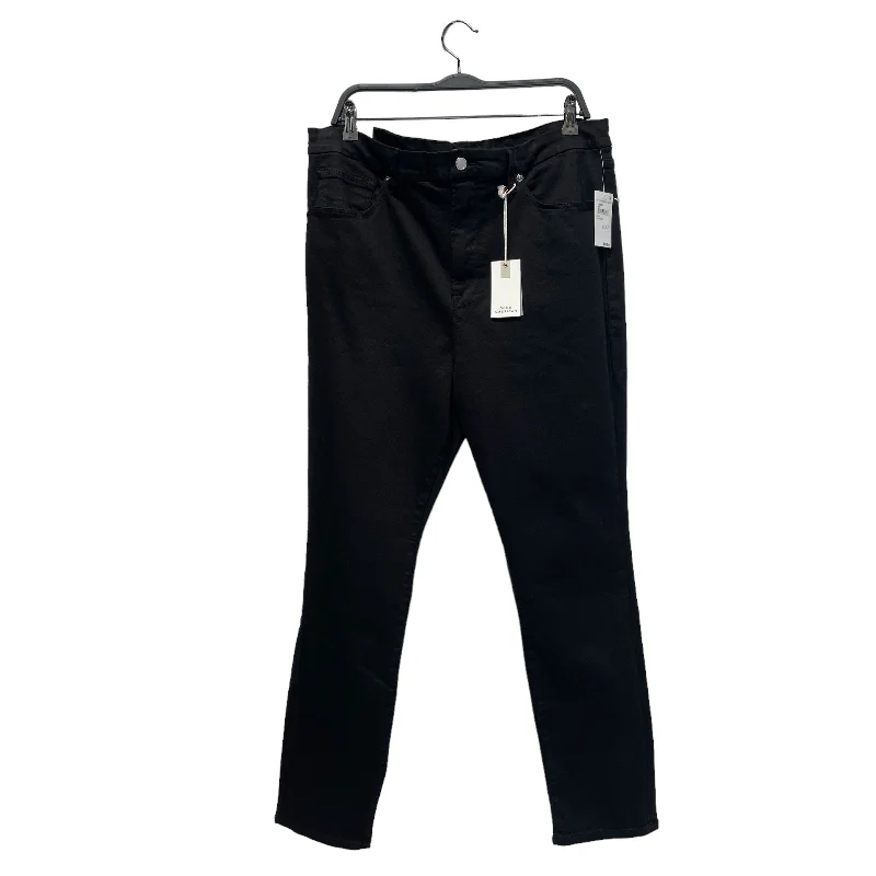Skinny Fit Women's Leather Look Leggings for a Rocker VibeGOOD AMERICAN/Bottoms[PO]/20/BLK/Denim/GOODLEGS