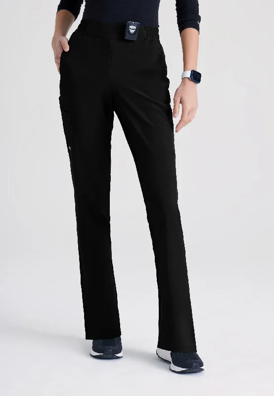 Plus Size Women's Pleated Front Dress Pants for Office WearBarco Grey's Anatomy Evolve GSSP627 Cosmo 6 Pocket Tapered Pant - PETITE Plus Size Women's Pleated Front Dress Pants for Office WearBarco Grey's Anatomy Evolve GSSP627 Cosmo 6 Pocket Tapered Pant - PETITE