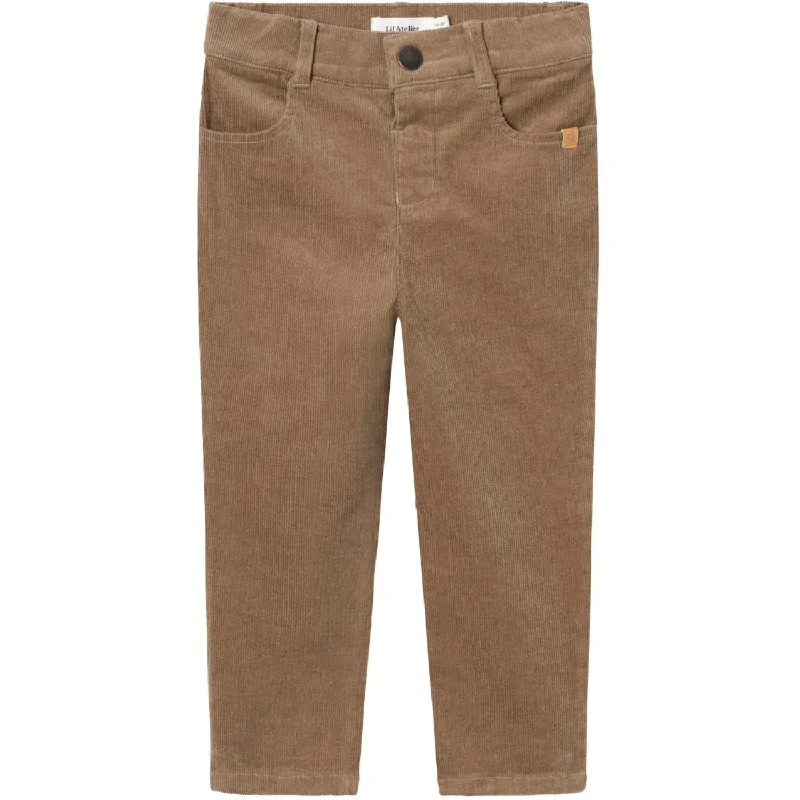 Women's Straight - Leg Linen Pants for a Breezy Summer LookLil'Atelier Sepia Tint Ryan Corduroy Pants Women's Straight - Leg Linen Pants for a Breezy Summer LookLil'Atelier Sepia Tint Ryan Corduroy Pants
