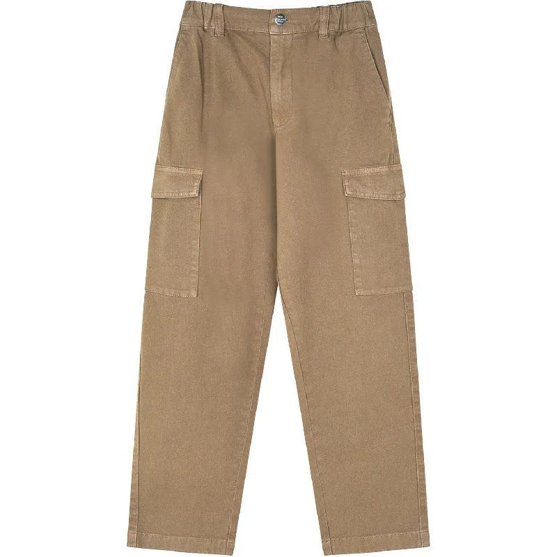 Ankle - Length Women's Printed Joggers for TravelingMads Nørgaard Lead Gray Soft Canvas Cargoni Pants Ankle - Length Women's Printed Joggers for TravelingMads Nørgaard Lead Gray Soft Canvas Cargoni Pants