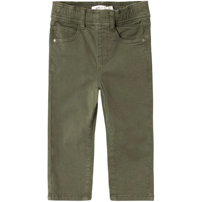 Cropped Women's Corduroy Pants in Autumn ColorsName It Deep Lichen Green Silas Tapered Pants Cropped Women's Corduroy Pants in Autumn ColorsName It Deep Lichen Green Silas Tapered Pants