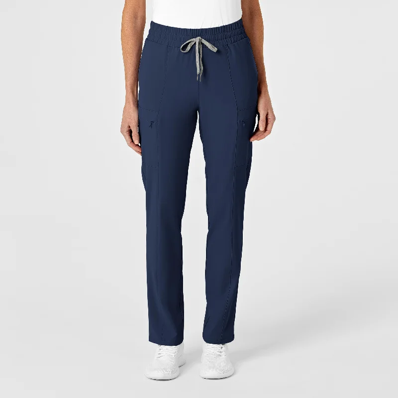Plus Size Women's Metallic - Finish Joggers for a Stylish LoungeRENEW Women's High Waist Slim Leg Scrub Pant - Navy Plus Size Women's Metallic - Finish Joggers for a Stylish LoungeRENEW Women's High Waist Slim Leg Scrub Pant - Navy