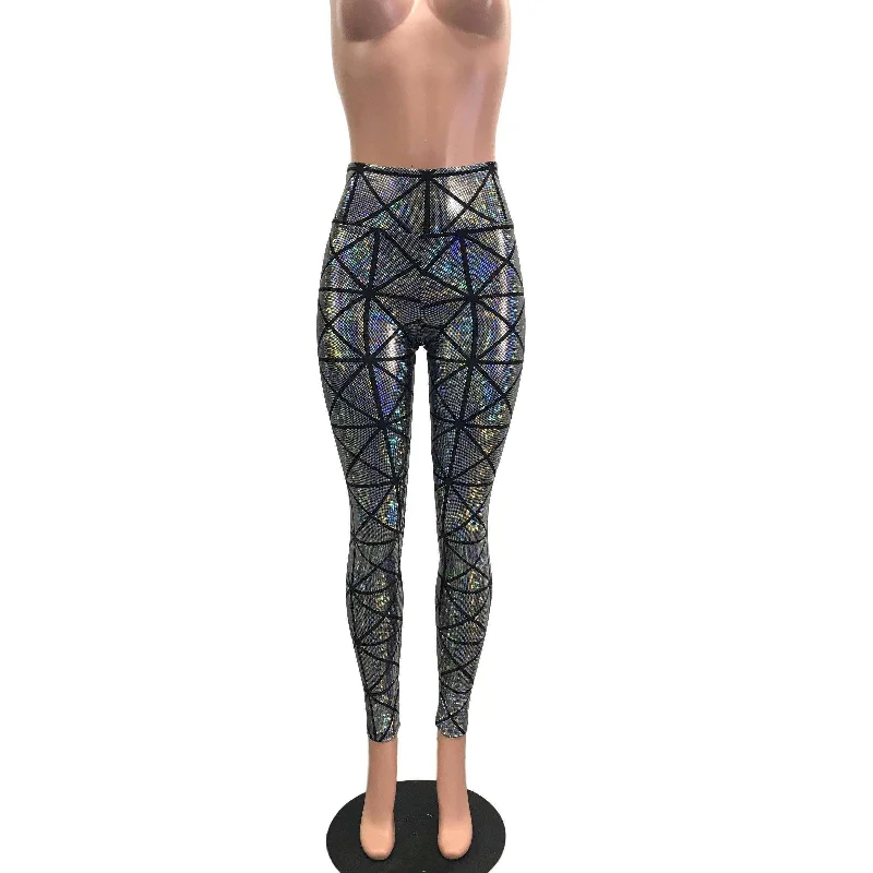 Bootcut Style Women's Stretch Denim Jeans in Dark WashSilver Window Pane Shattered Glass Holographic Leggings Pants Bootcut Style Women's Stretch Denim Jeans in Dark WashSilver Window Pane Shattered Glass Holographic Leggings Pants