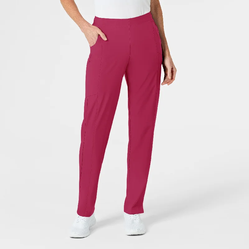 Women's Straight - Leg Linen Pants for a Breezy Summer LookW123 Women's Flat Front Cargo Scrub Pant - Viva Magenta Women's Straight - Leg Linen Pants for a Breezy Summer LookW123 Women's Flat Front Cargo Scrub Pant - Viva Magenta