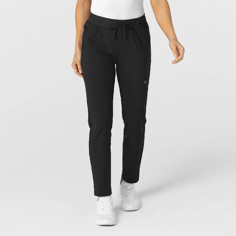Bell - Bottom Style Women's Denim Pants with Embroidered DetailsW123 Women's Flex-n-Reach Track Scrub Pant - Black Bell - Bottom Style Women's Denim Pants with Embroidered DetailsW123 Women's Flex-n-Reach Track Scrub Pant - Black