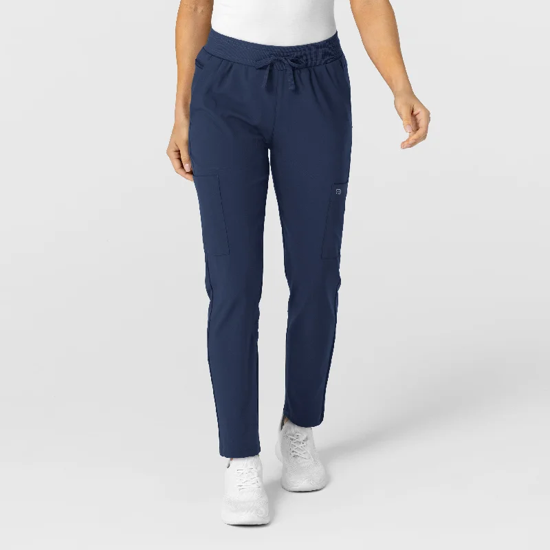 Plus Size Women's Cargo Pants with Multiple Pockets for HikingW123 Women's Flex-n-Reach Track Scrub Pant - Navy Plus Size Women's Cargo Pants with Multiple Pockets for HikingW123 Women's Flex-n-Reach Track Scrub Pant - Navy