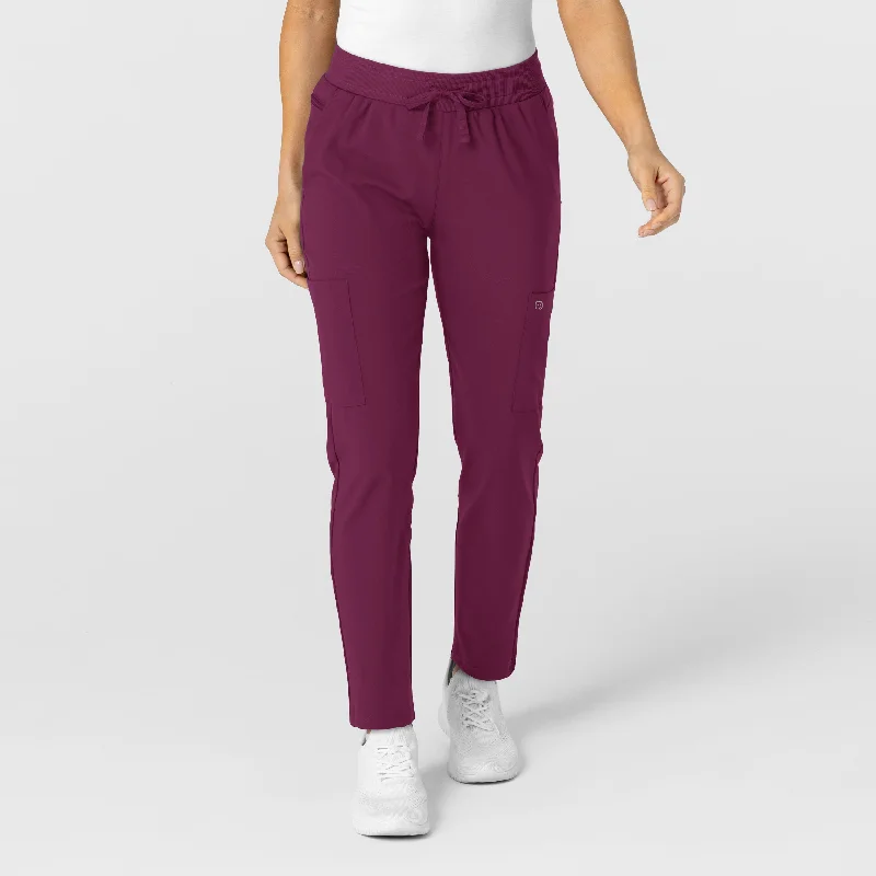 Plus Size Women's High - Waisted Bootcut Jeans in Distressed StyleW123 Women's Flex-n-Reach Track Scrub Pant - Wine Plus Size Women's High - Waisted Bootcut Jeans in Distressed StyleW123 Women's Flex-n-Reach Track Scrub Pant - Wine