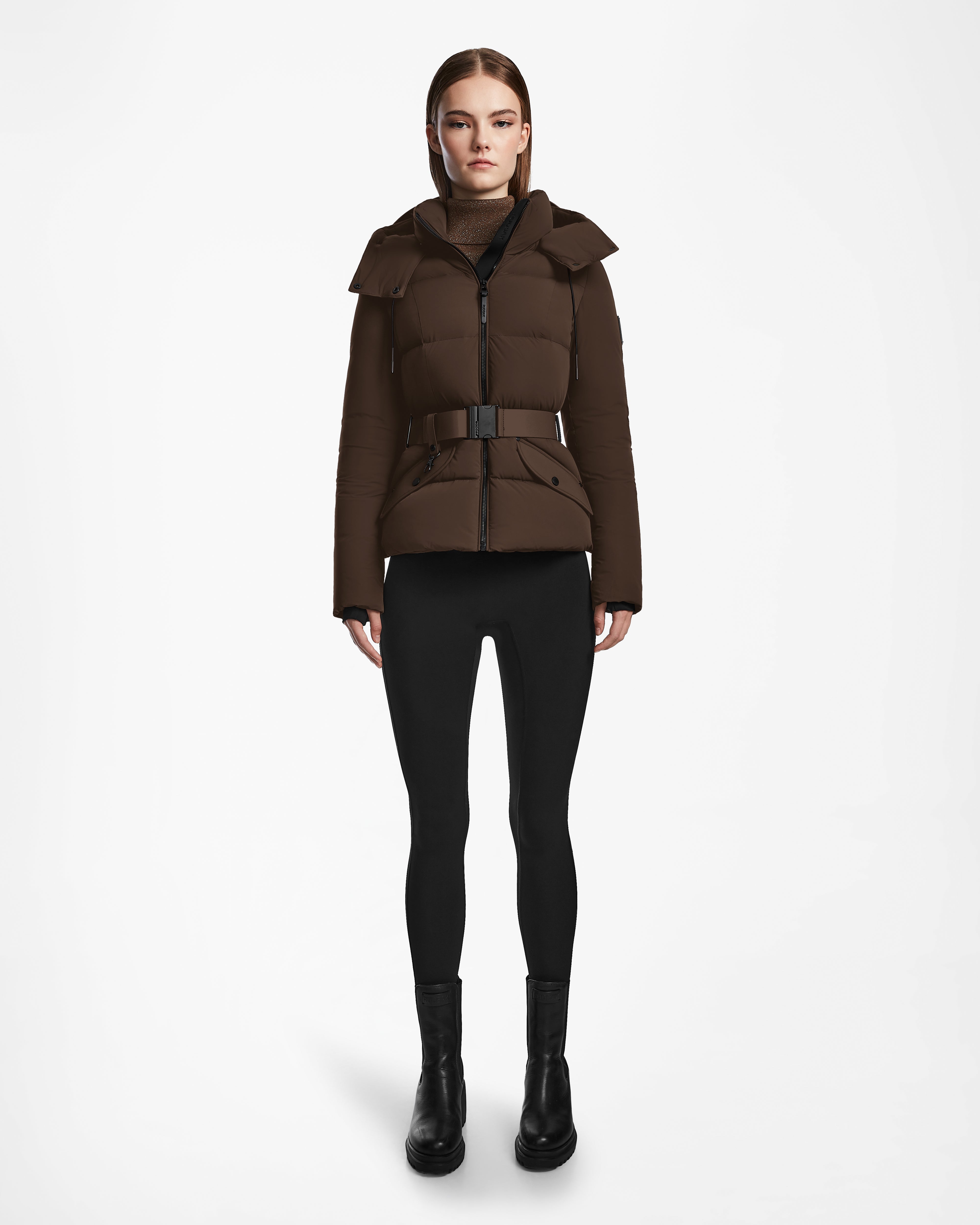 Women's faux fur coats in bright colors for a bold fashion statementADELINE - 8124544 Mocha Women's faux fur coats in bright colors for a bold fashion statementADELINE - 8124544 Mocha