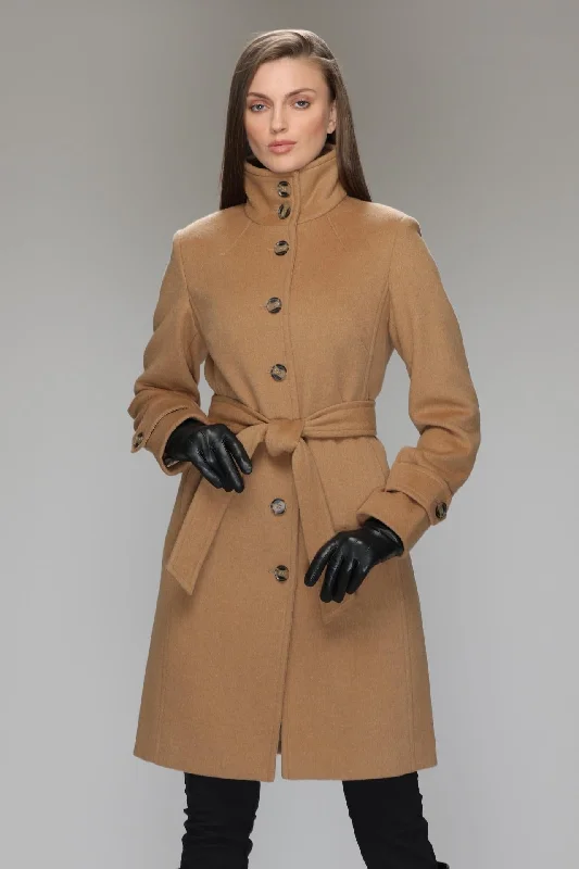 Women's reversible down coats with two - tone designs for versatile stylingBRENNA