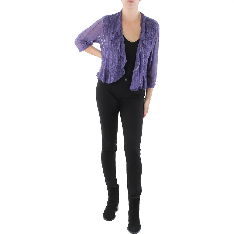 Single - Breasted Women's Linen Blend Blazers in Earth Tones for Casual WearConnected Apparel Womens Plus Lace Ruffled Bolero Single - Breasted Women's Linen Blend Blazers in Earth Tones for Casual WearConnected Apparel Womens Plus Lace Ruffled Bolero