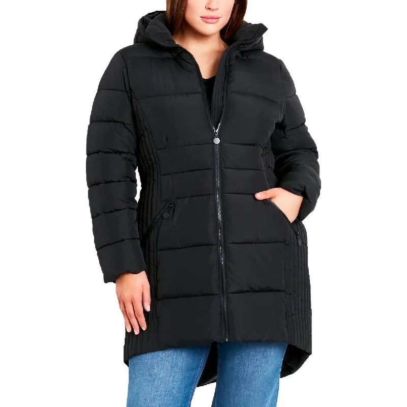 Water - resistant women's trench coats with adjustable cuffs for rainy daysEvans Womens Plus Quilted Hooded Puffer Jacket Water - resistant women's trench coats with adjustable cuffs for rainy daysEvans Womens Plus Quilted Hooded Puffer Jacket