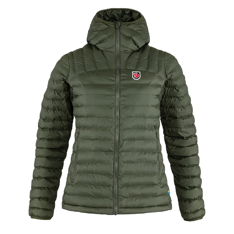 Shearling - lined women's leather coats for ultimate warmth and luxuryFjallraven Womens Expedition Latt Hoodie Deep Forest Shearling - lined women's leather coats for ultimate warmth and luxuryFjallraven Womens Expedition Latt Hoodie Deep Forest