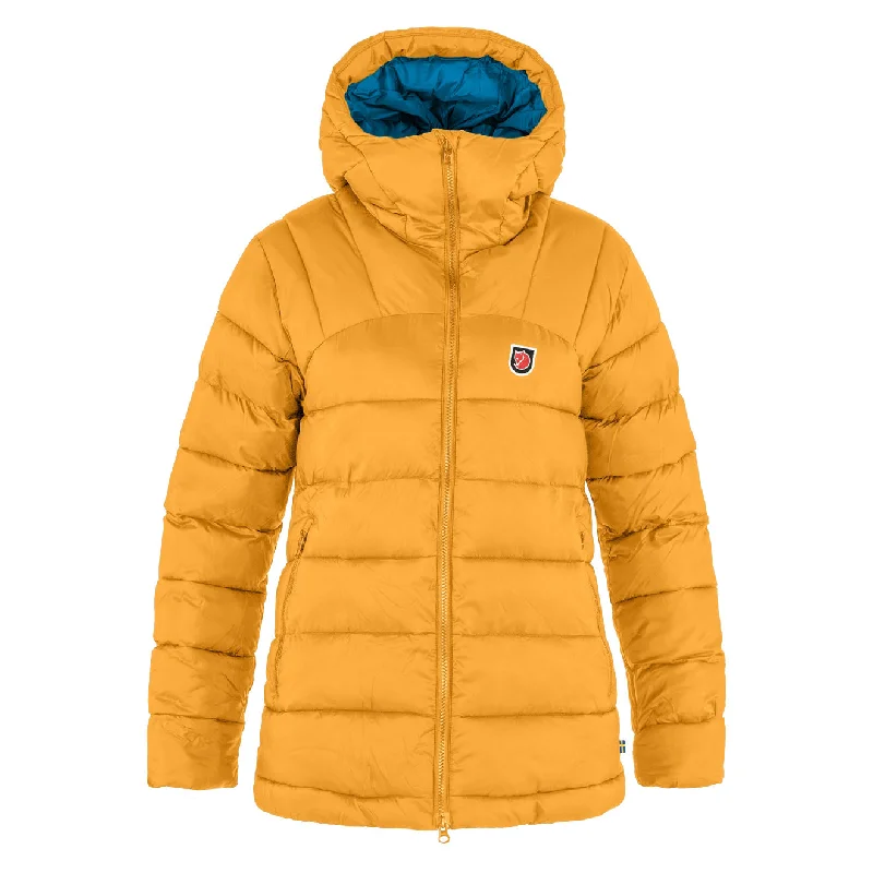 Embroidered women's cotton coats in a bohemian pattern for a unique designFjallraven Womens Expedition Mid Winter Jacket Mustard Yellow / UN Blue Embroidered women's cotton coats in a bohemian pattern for a unique designFjallraven Womens Expedition Mid Winter Jacket Mustard Yellow / UN Blue