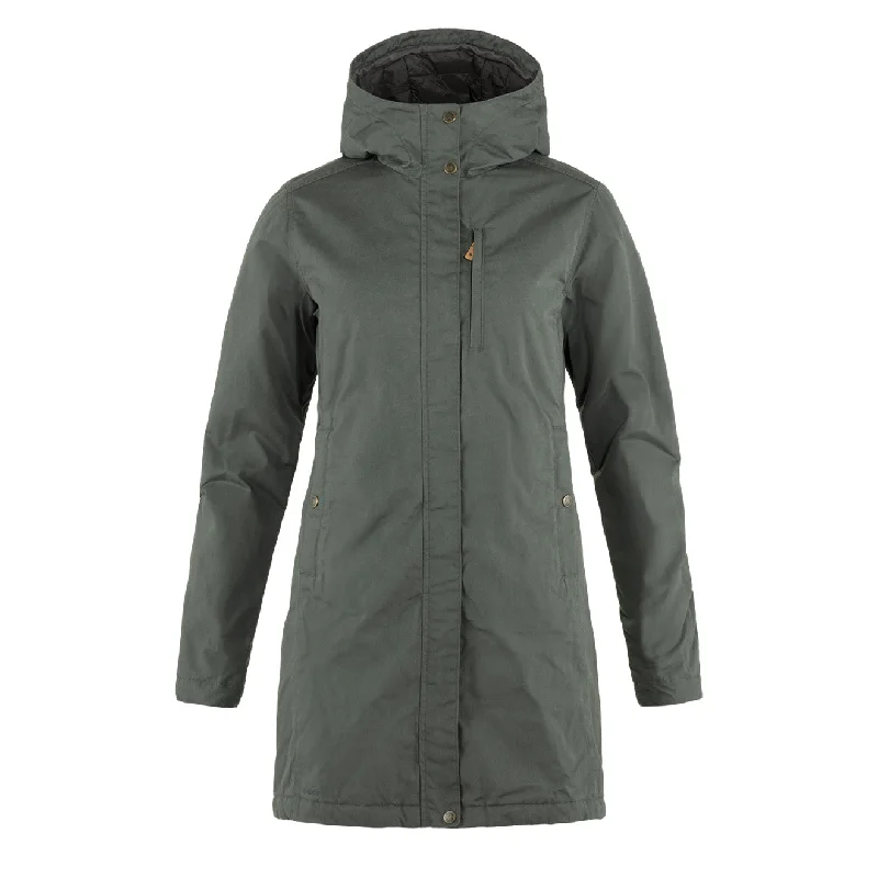 Petite women's wool blend coats with a tailored fit for a flattering silhouetteFjallraven Womens Kiruna Padded Parka Basalt Petite women's wool blend coats with a tailored fit for a flattering silhouetteFjallraven Womens Kiruna Padded Parka Basalt