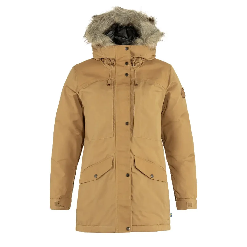 Women's reversible down coats with two - tone designs for versatile stylingFjallraven Womens Singi Down Jacket Buckwheat Brown Women's reversible down coats with two - tone designs for versatile stylingFjallraven Womens Singi Down Jacket Buckwheat Brown