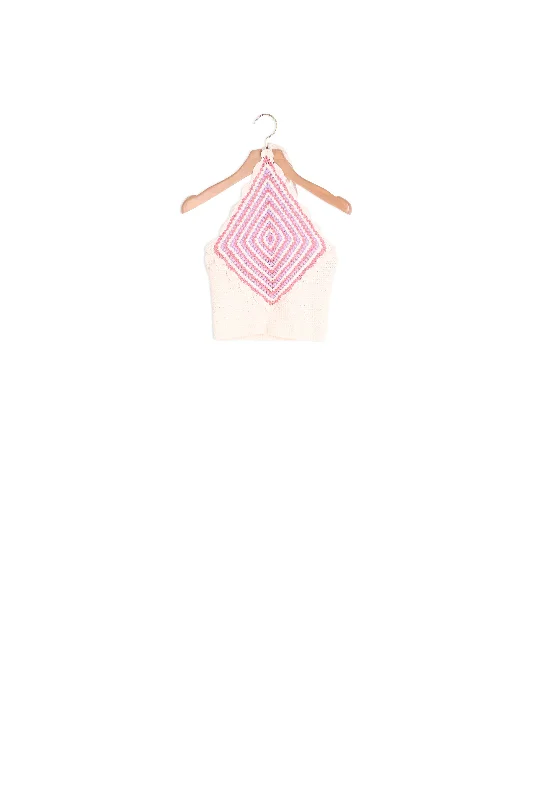 boyfriend style women cardigan for a relaxed fitTop en crochet