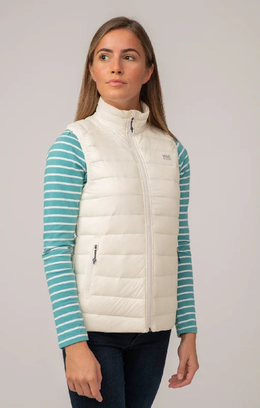 Petite women's wool blend coats with a tailored fit for a flattering silhouetteAlpine Down Gilet - Ivory Petite women's wool blend coats with a tailored fit for a flattering silhouetteAlpine Down Gilet - Ivory