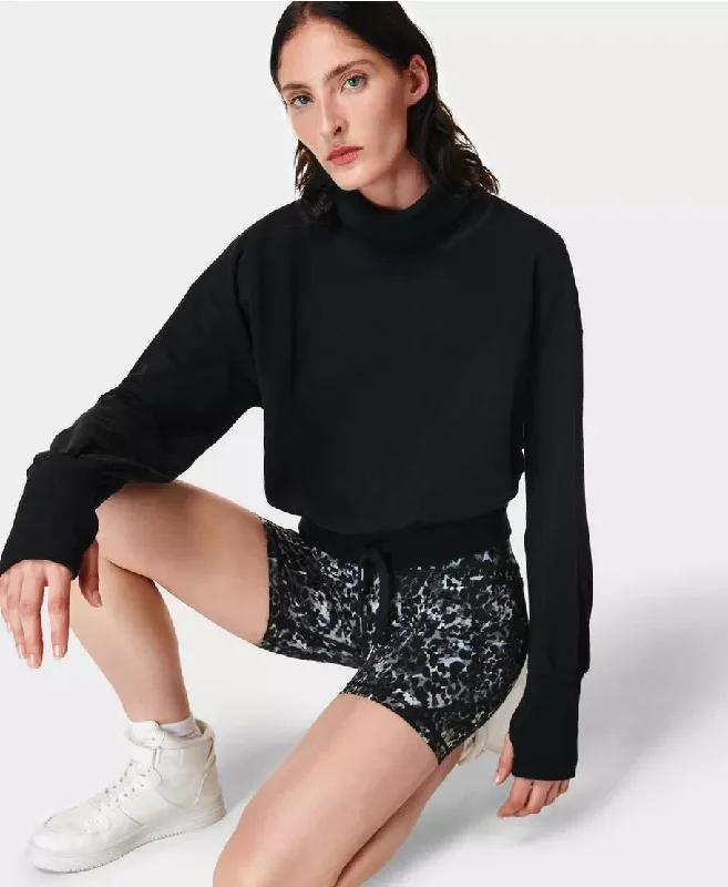 hooded women cardigan for added warmth and styleMelody Luxe Fleece Pullover Sb8476 Black hooded women cardigan for added warmth and styleMelody Luxe Fleece Pullover Sb8476 Black