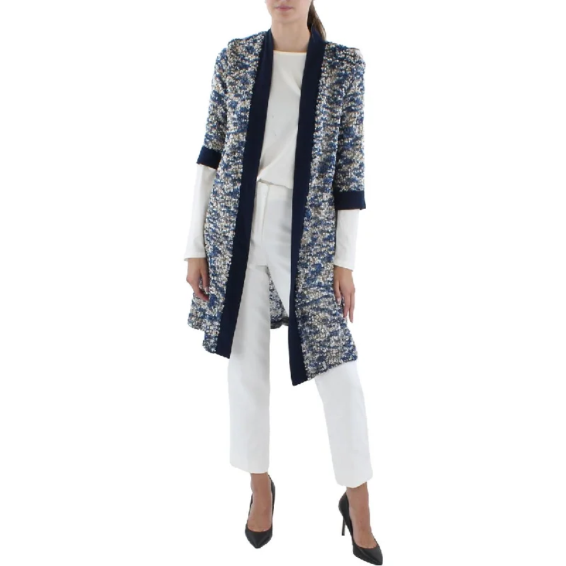 Women's Peplum Blazers in Emerald Green for a Stylish Work AttireR&M Richards Womens Petites Knit Metallic Duster Blazer Women's Peplum Blazers in Emerald Green for a Stylish Work AttireR&M Richards Womens Petites Knit Metallic Duster Blazer