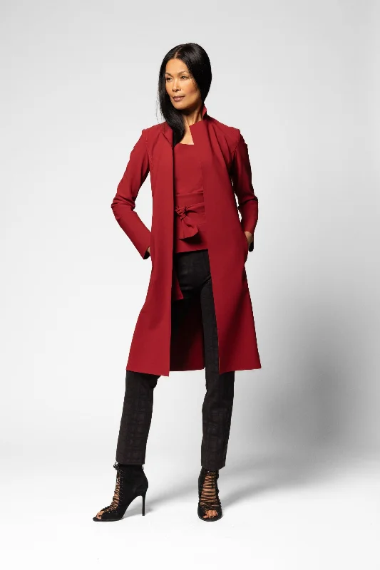 Shearling - lined women's leather coats for ultimate warmth and luxuryReefer Coat - Crane Shearling - lined women's leather coats for ultimate warmth and luxuryReefer Coat - Crane