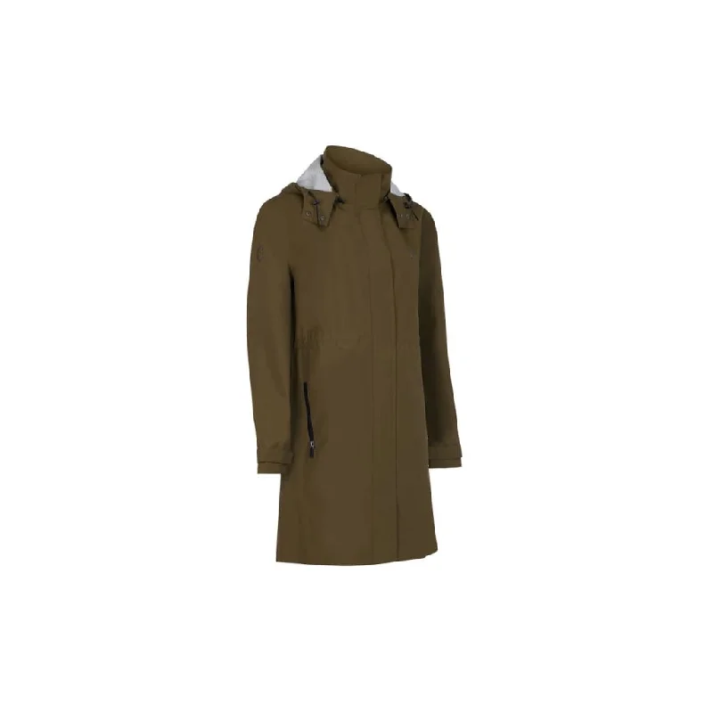 Embroidered women's cotton coats in a bohemian pattern for a unique designSamshield Ladies Long Raincoat Marina Kaki Embroidered women's cotton coats in a bohemian pattern for a unique designSamshield Ladies Long Raincoat Marina Kaki