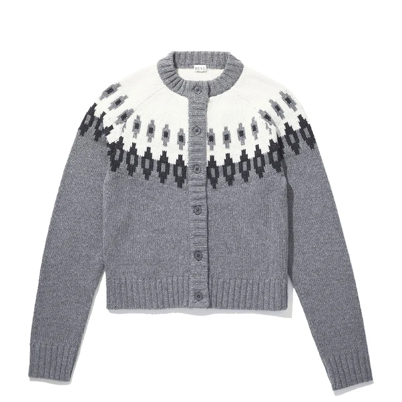lightweight women cardigan for spring and fallThe Freya - Heather Grey