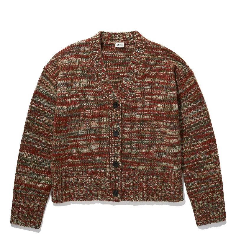 lightweight women cardigan for spring and fallThe Raffa - Cinnamon Marl