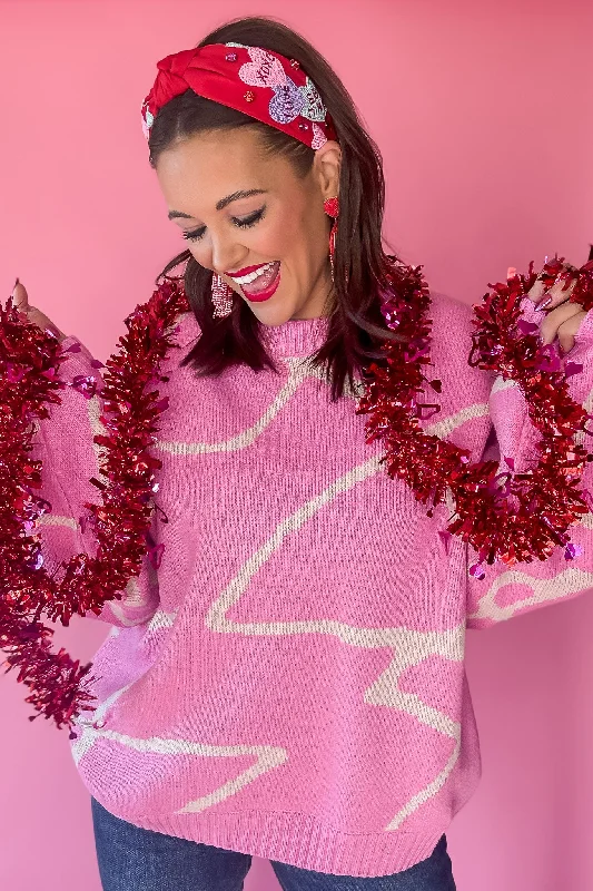 Open - Front Women's Cardigan - Style Mohair SweatersAbstract Pattern Oversized Sweater Top Open - Front Women's Cardigan - Style Mohair SweatersAbstract Pattern Oversized Sweater Top