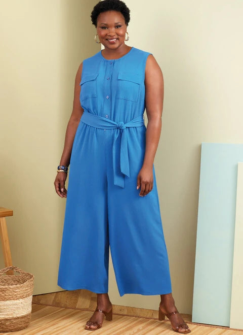 Short Sleeve Women's Cashmere Sweater Dresses in Pastel HuesButterick Dress, Jumpsuit and Sash B6891 Short Sleeve Women's Cashmere Sweater Dresses in Pastel HuesButterick Dress, Jumpsuit and Sash B6891
