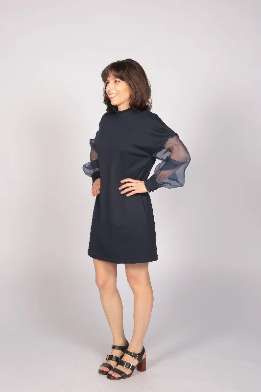 Mini - Length Women's Chunky Knit Sweater Dresses in Bold HuesCamimade Audrey Dress