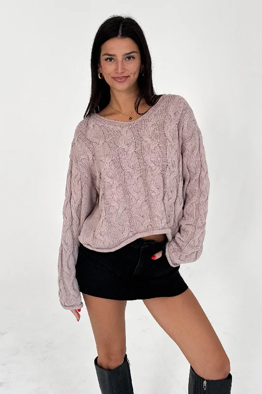 Boat Neck Women's Merino Wool Sweaters in Neutral ShadesDeanna Sweater