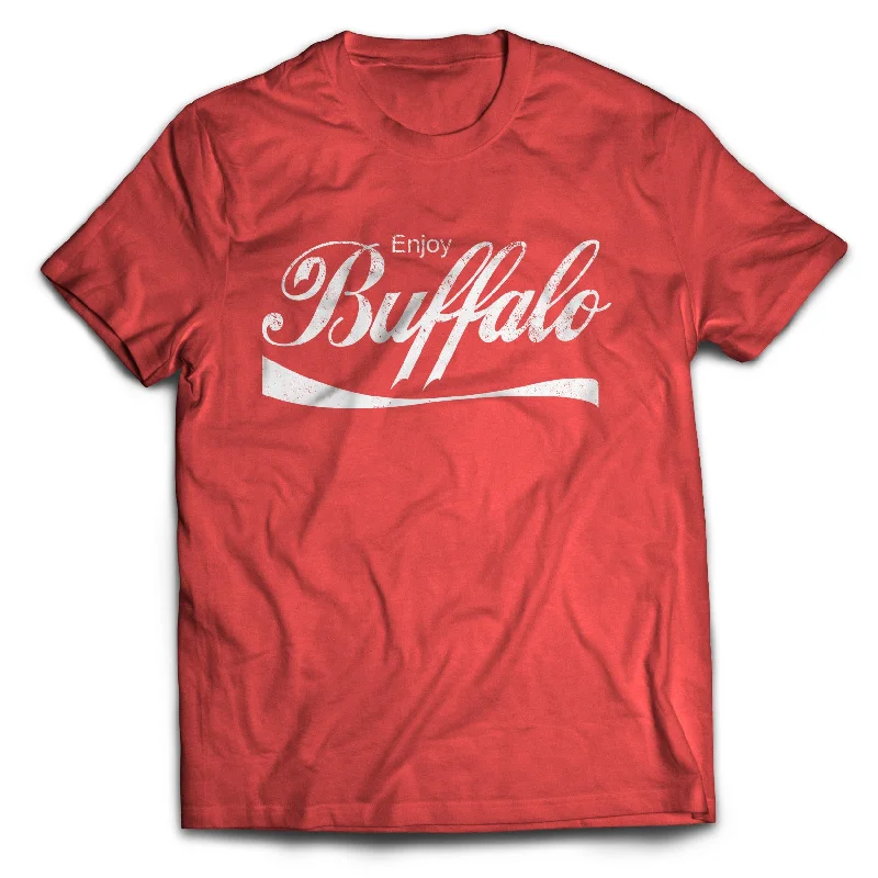 Muscle Women T Shirt for a Sporty and Casual LookEnjoy Buffalo - Adult T-shirt