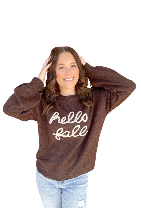 Hooded Women's Fleece - Lined Sweaters for WinterFall Embroidered Sweater