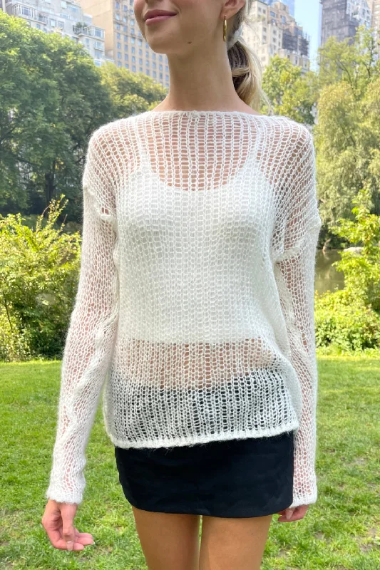 Plus Size Women's Sequined Sweaters for Special OccasionsFeya Knit Jumper