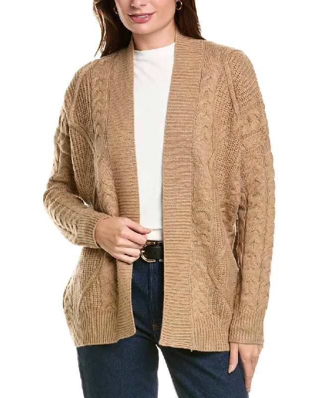 Women's Off - Shoulder Chunky Knit Sweater Dresses in Earth TonesForte Cashmere Luxe Cable Wool & Cashmere-Blend Cardigan Women's Off - Shoulder Chunky Knit Sweater Dresses in Earth TonesForte Cashmere Luxe Cable Wool & Cashmere-Blend Cardigan