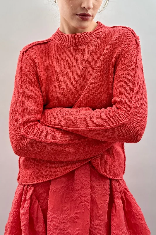 Bell - Sleeve Women's Mohair - Wool Blend SweatersJane Geranio S