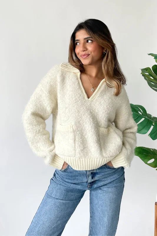 Plus Size Women's Belted Cable Knit SweatersLola Sweater