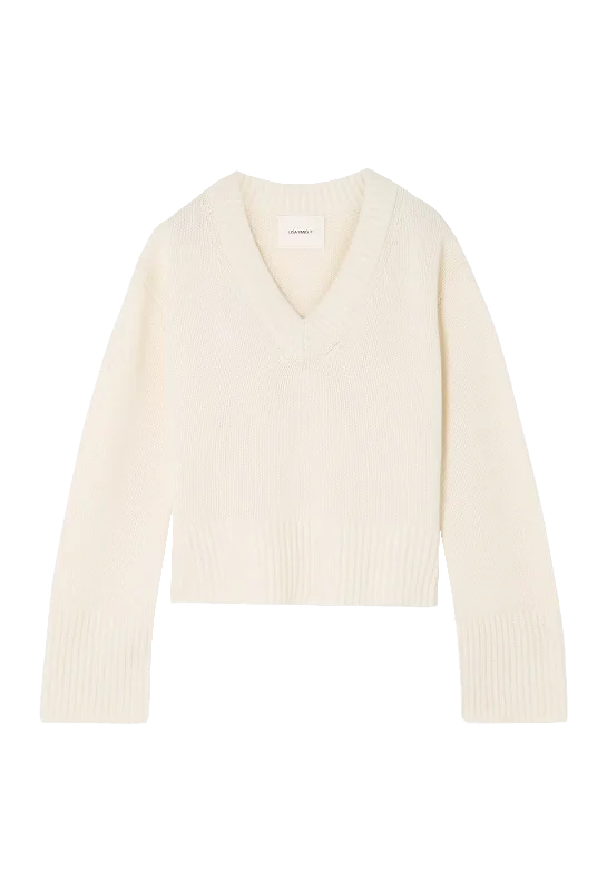 Bell - Sleeve Women's Mohair - Wool Blend SweatersAletta Sweater