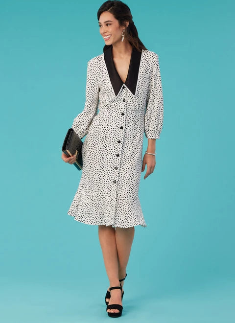 Mini - Length Women's Chunky Knit Sweater Dresses in Bold HuesMcCalls Tops and Dresses M8284 Mini - Length Women's Chunky Knit Sweater Dresses in Bold HuesMcCalls Tops and Dresses M8284