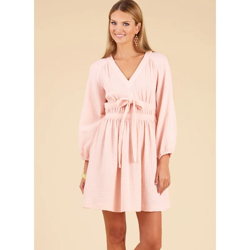Plus Size Women's Tunic - Style Sweater Dresses with PocketsNew Look Dresses N6728