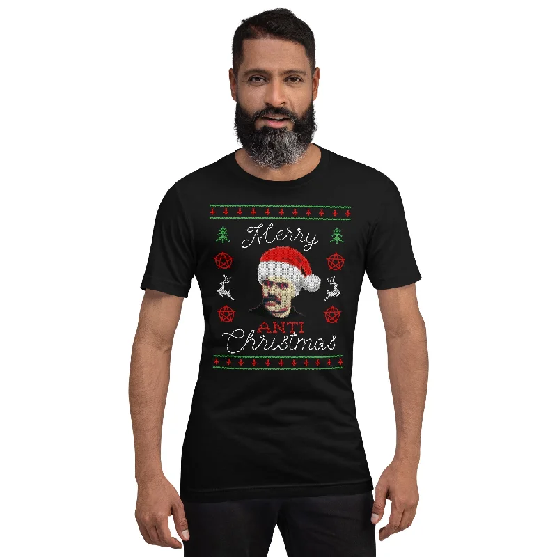 Tie - Dye Women T Shirt with a Bohemian VibeNietzsche: Merry Anti-Christmas - Basic T-Shirt Tie - Dye Women T Shirt with a Bohemian VibeNietzsche: Merry Anti-Christmas - Basic T-Shirt