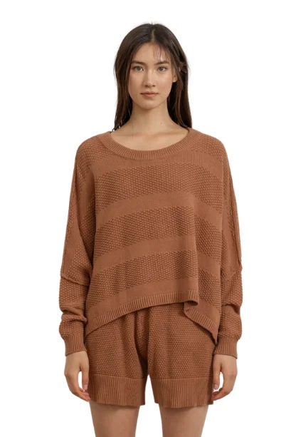 Plus Size Women's Sequined Sweaters for Special OccasionsOn The Up And Up Top