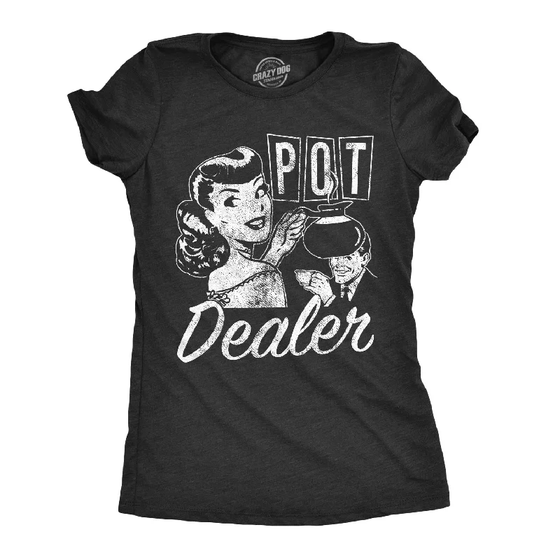 Moisture - Wicking Women T Shirt for Active LifestylesPot Dealer Women's T Shirt