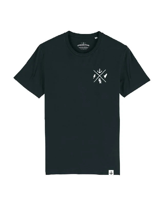 Puff Sleeve Women T Shirt for a Fashion - Forward LookR x R Unisex T-Shirt - Black