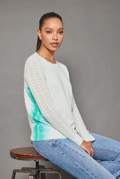 Mock Neck Women's Alpaca Wool Sweaters in Earth TonesSide By Side Barely Blue