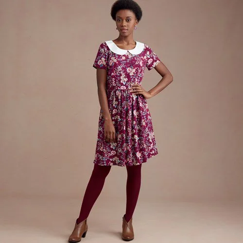 Knee - Length Women's Wool Blend Sweater Dresses in Neutral ColorsSimplicity Dresses S8946 Knee - Length Women's Wool Blend Sweater Dresses in Neutral ColorsSimplicity Dresses S8946